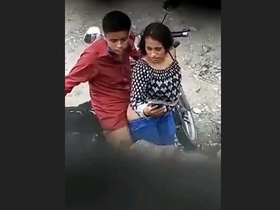 Passionate outdoor sex with a lover who knows how to please