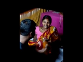 MMS video captures neighbor's boyfriend having sex with Desi bhabi